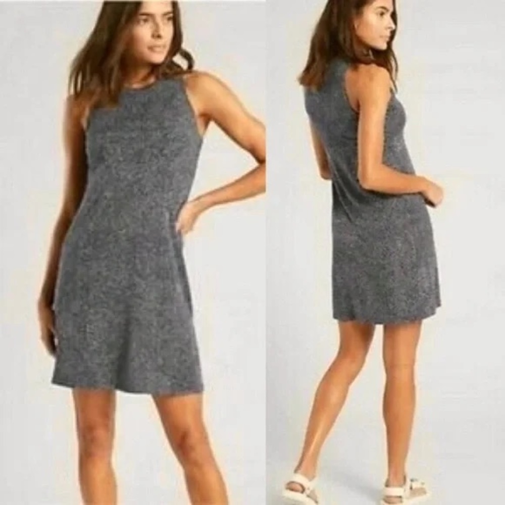 Athleta Santorini Thera Printed Dress in Green - Women's Small
